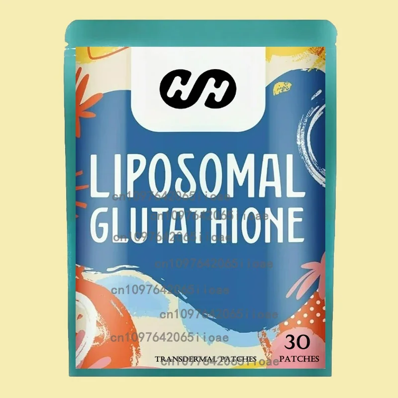 30 Patches Liposomal Glutathione Transdermal Patches - Cell Protection, Cleansing, Liver, Brain, and Defenses
