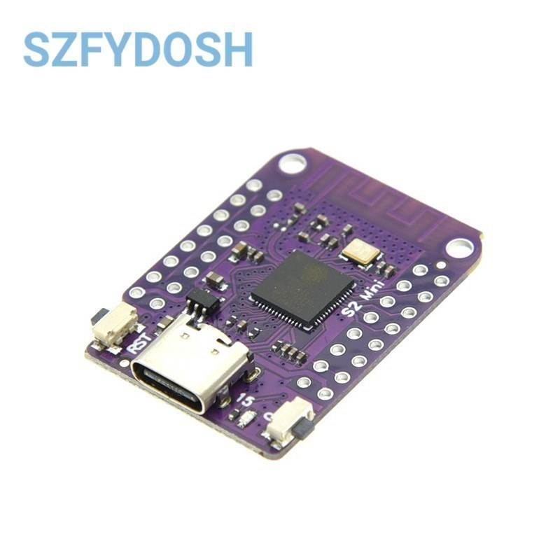 S2 Mini V1.0.0 WIFI IOT บอร์ด ESP32-S2FN4R2 ESP32-S2 4MB FLASH 2MB PSRAM ใช้งานร่วมกับ Arduino MicroPython