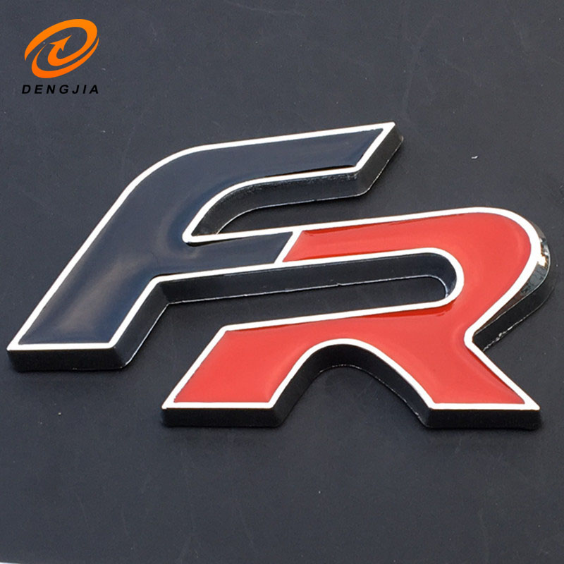 FR Car Self-adhesive Is Suitable For Seat Modification Standard Car Tail Label Body Metal Decoration Personalized Sticker