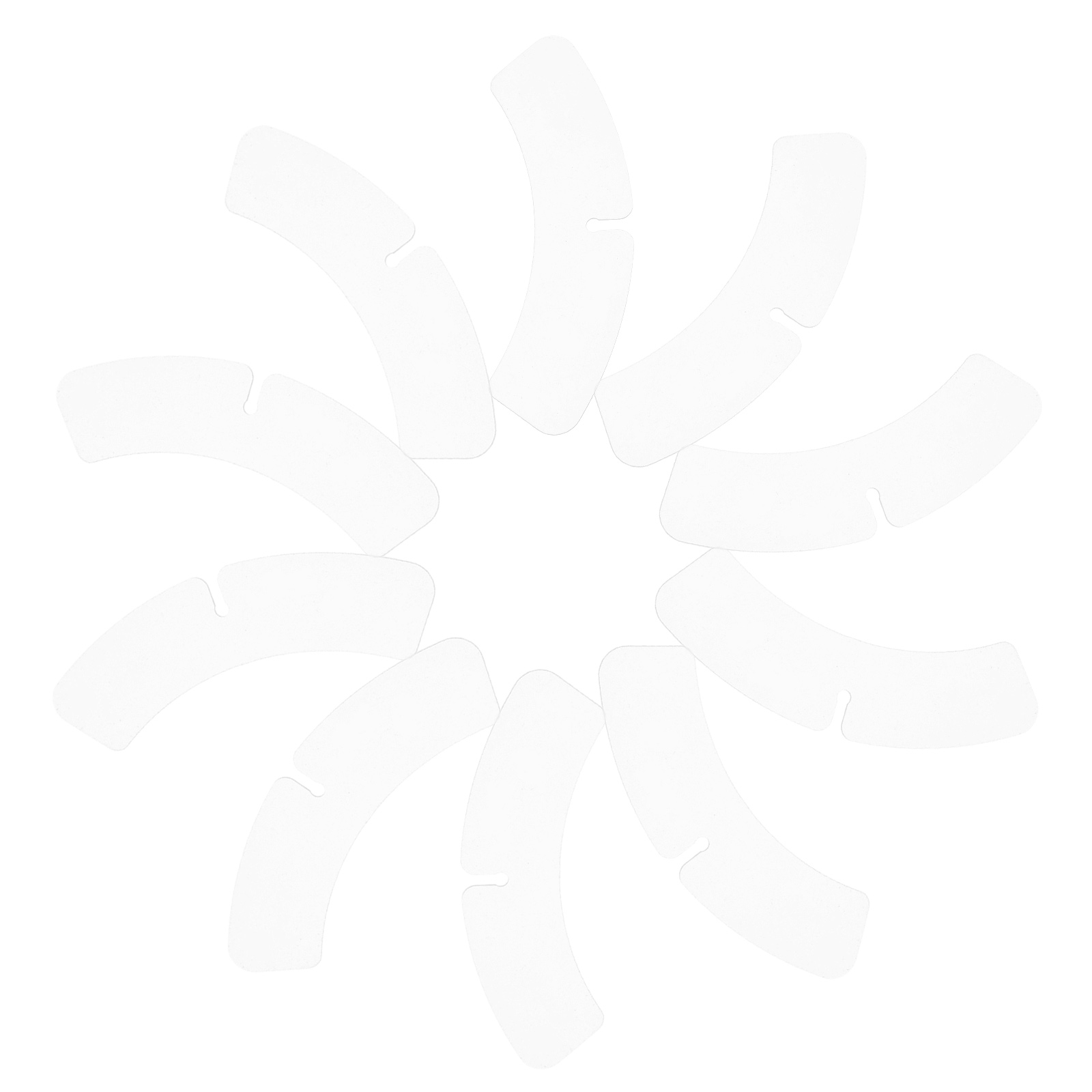 100 Stuks Heren Kraag Blijft Plastic Ondersteunt Kraag voor Overhemd Vasthouders Kragen Blijft Mouw Extender