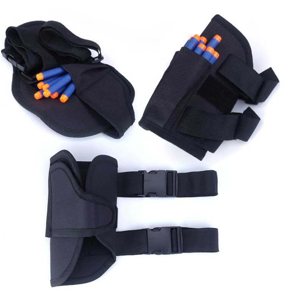 Crianças saco de cintura tático e dardo wrister kit para nerf armas n-strike elite série blaster
