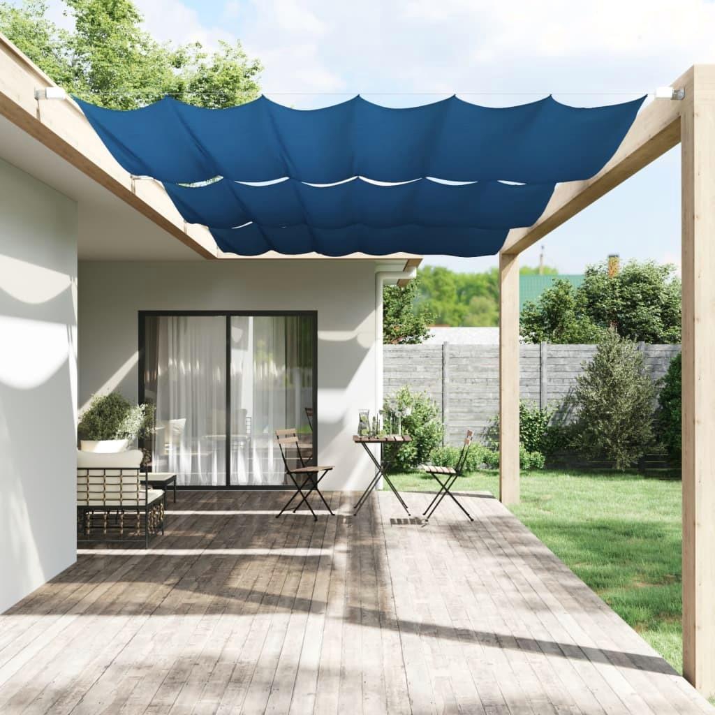 Toldo vertical para exterior Azul 200x270 cm Parasol impermeable de tela Oxford