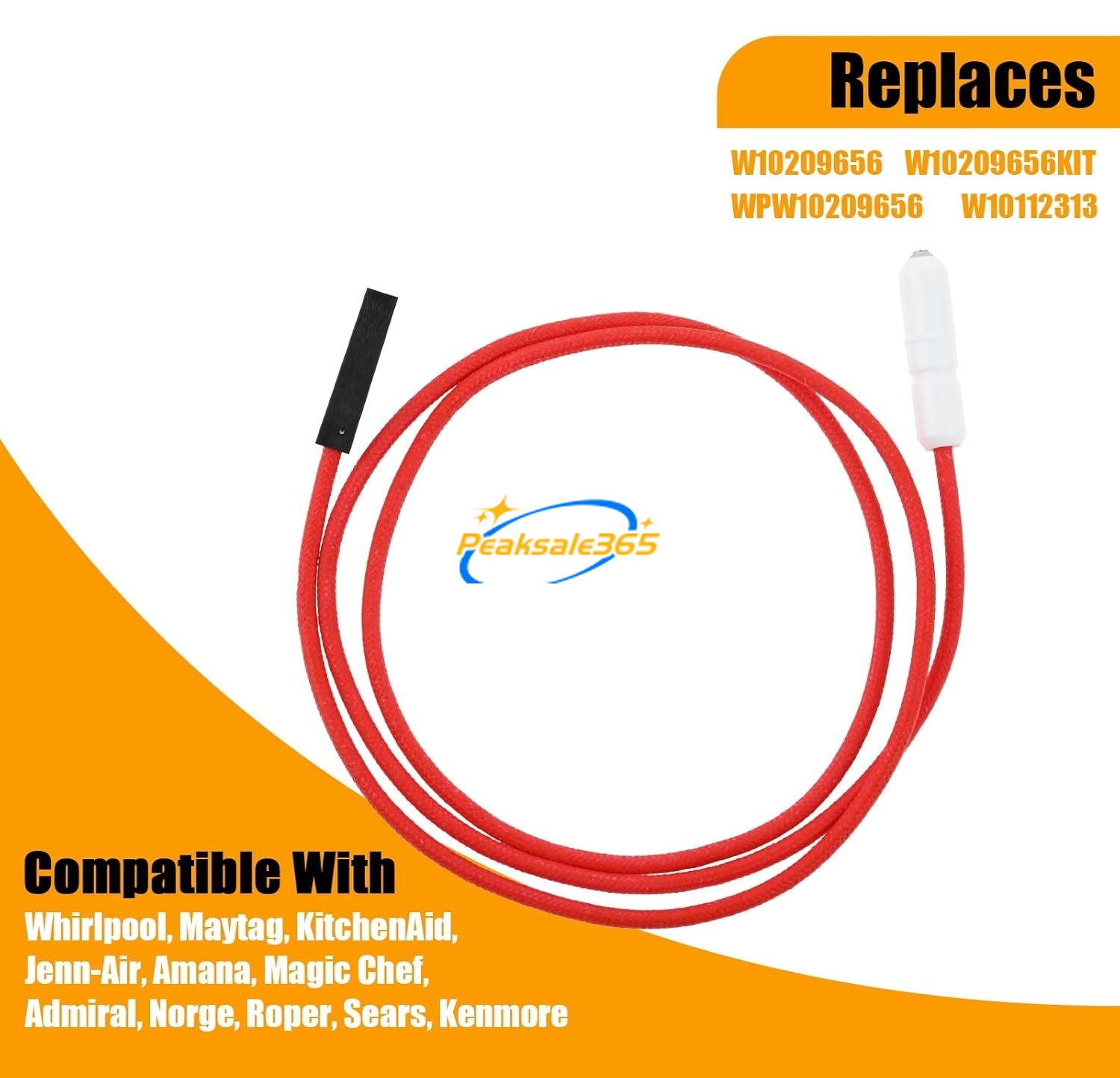 5 шт., керамический электрод W10209656 W10112313 с зажимом