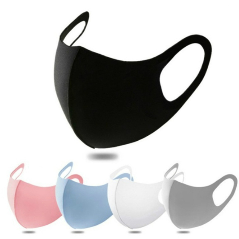 Masque de protection solaire d'été réglable pour adultes, femmes et hommes, anti-poussière, respirant, lavable, en tissu Polyester et soie glacée, 2/4/6 pièces