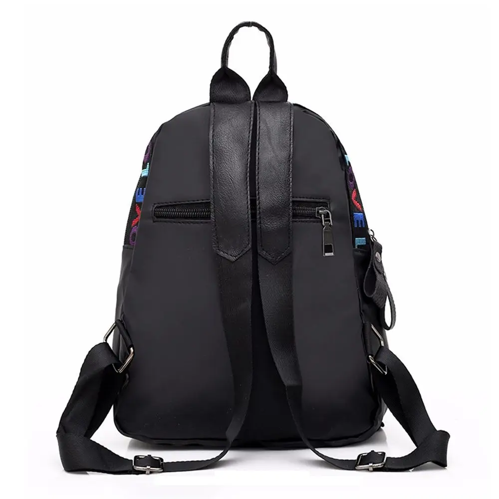 ผู้หญิงกระเป๋าเป้สะพายหลังมินิ Oxford กระเป๋าสะพายสําหรับวัยรุ่น Multi-Function ขนาดเล็ก Bagpack หญิงกระเป๋าโทรศัพท์