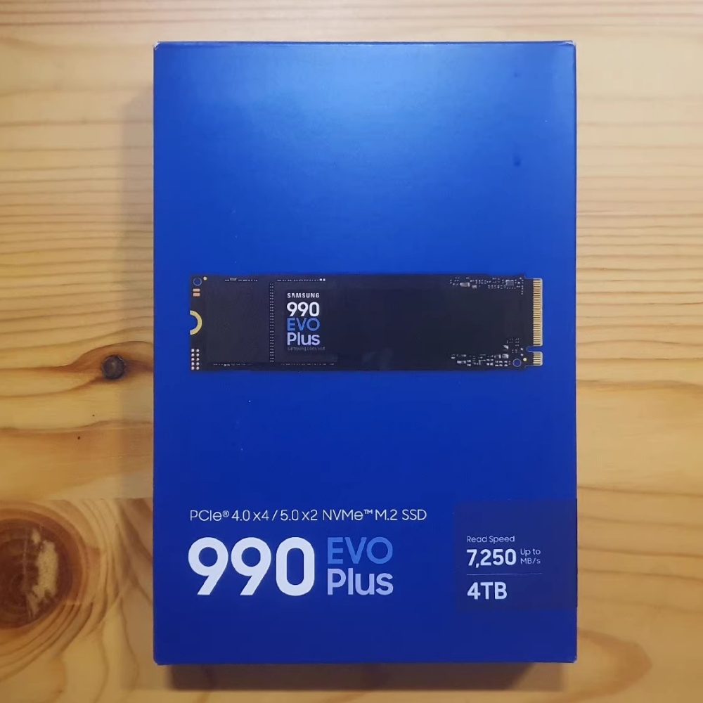 SSD 990 EVO PLUS 4TB 2TB 1TB PCIe Gen 4x4, Gen 5x2 M.2 2280 NVMe Internal Solid State Drive, Speeds Up to 7150MB/S  FOR SAMSUNG