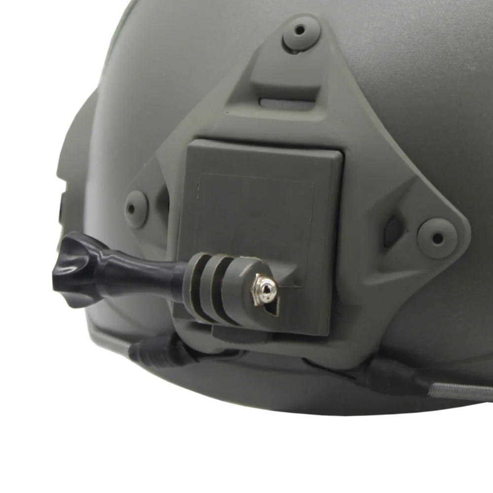FAST/MICH/NVG Helmet Accessories Tactical Helmet Base Adapter Fixed Mount For GoPro Hero Action Camera