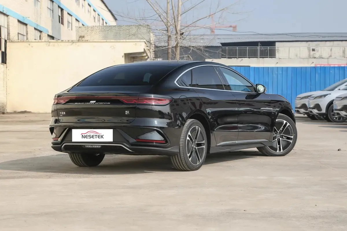 ยานพาหนะ2024รถ SUV ไฟฟ้าสำหรับผู้ใหญ่715กม. AWD BYD Han EV รถใหม่จากประเทศจีน