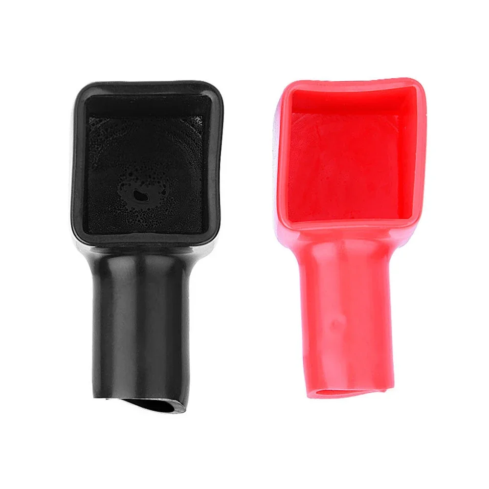 2 Chiếc Xe Ô Tô, Xe Tải Không Pin Nhà Ga Có Tích Cực Và Tiêu Cực Đen & Đỏ Cách Điện Bảo Vệ Pin Thay Thế Phụ Kiện