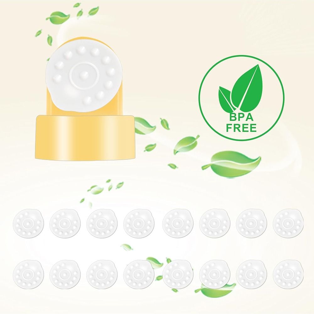 Piezas de Repuesto de membrana de extractor de leche sin BPA, membrana de silicona duradera, extractor de leche eléctrico Universal para Medela