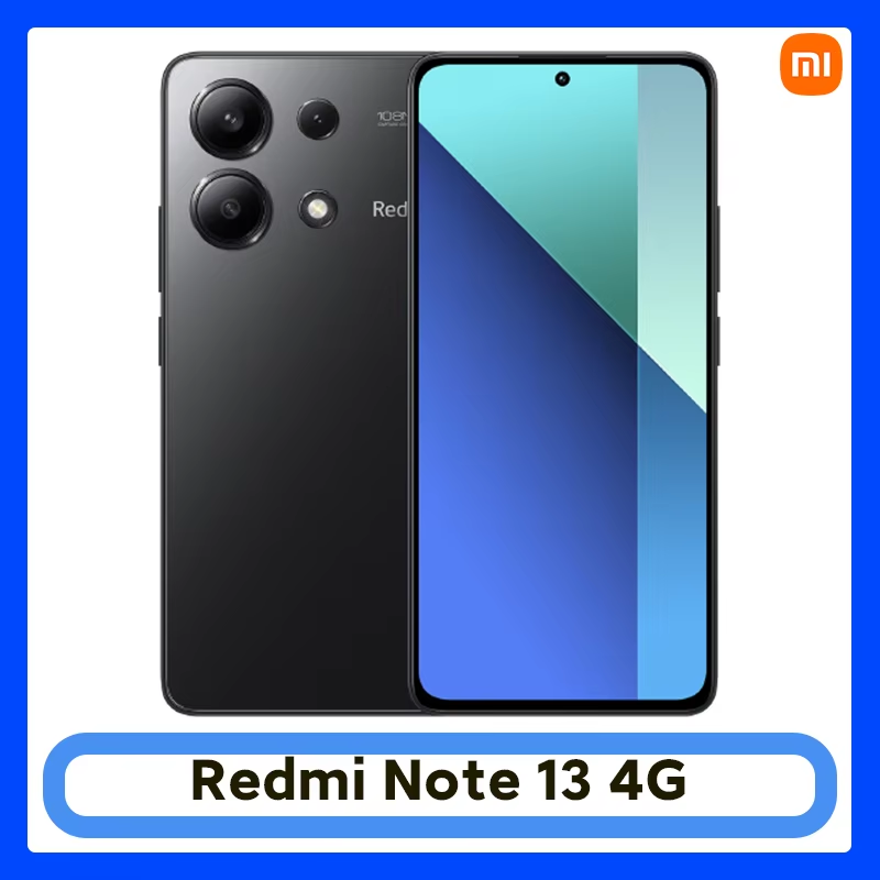 Globale Version Xiaomi Redmi Note 13 Smartphone Snapdragon® 685 108MP Kamera 120Hz AMOLED Display 33W Aufladung Mobiltelefon