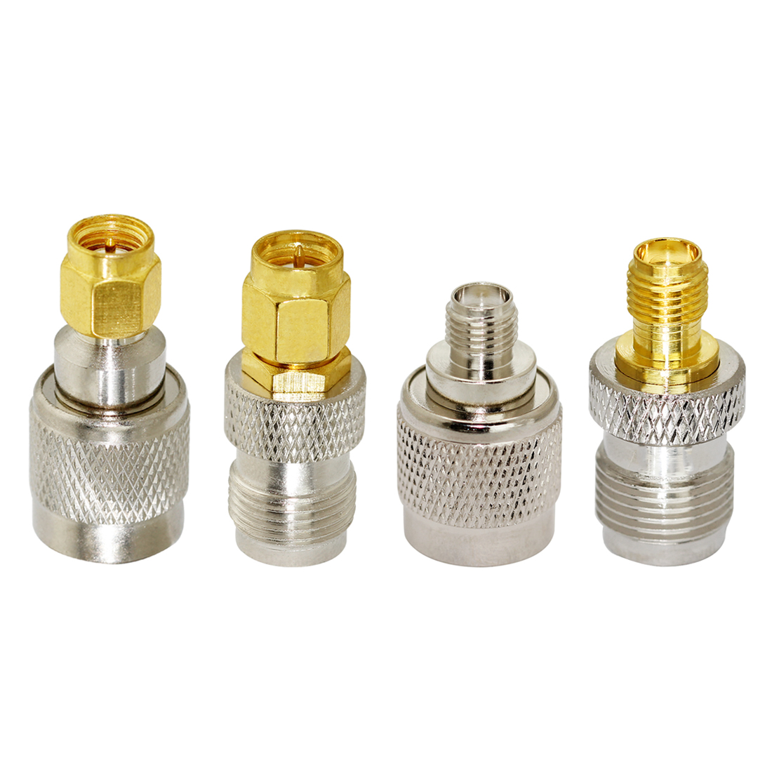 1pc SMA Männlich Weiblich auf TNC Stecker Jack RF Coax Adapter Konvertieren Gerade Vernickelt 50Ohm NEUE
