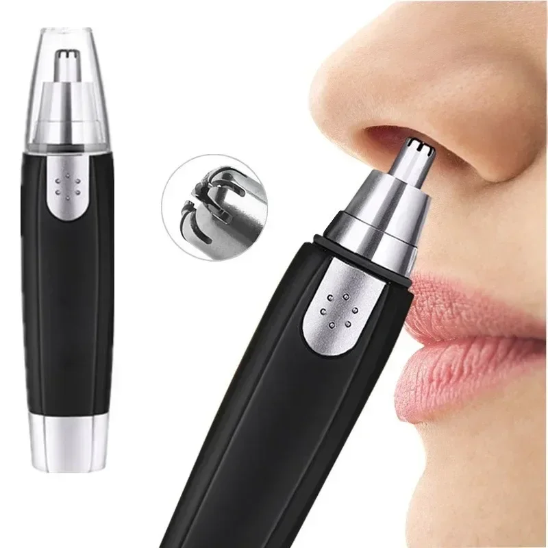 Maquinilla eléctrica para cortar el pelo de la nariz, afeitadora para hombres y mujeres, recortadora de cejas para cuello y orejas, afeitadora para hombre, maquinilla de afeitar limpia