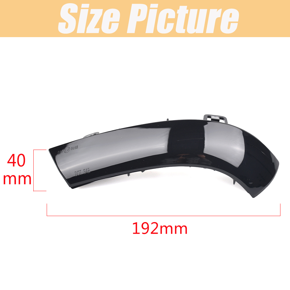 Clignotant dynamique LED pour VW Passat B6 GOLF 5 Jetta MK5 Passat B5.5 GTI V Sharan, clignotant à eau courante