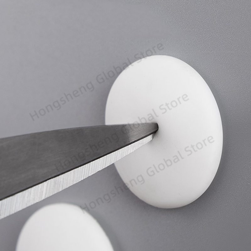 Soft Silicone Anti-collision cushion Self Adhesive Door Stopper Prevent Noisy Buffer Cushion Door Handle Bumper Wall protection
