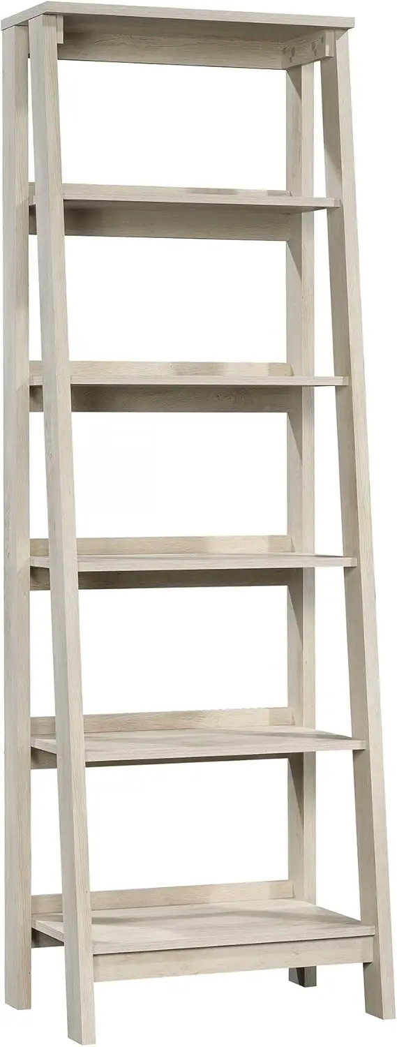 Trestle 5 Bookcase/Book Shelf, L: 23.54" x W: 16.61" x H: 71.14", Chalked Chestnut finish