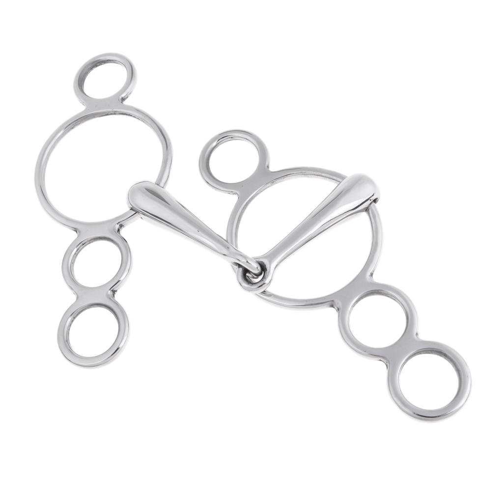 Broca de mordaza de acero inoxidable, tachuela para caballos, 135mm/5,3 ", accesorios ecuestres