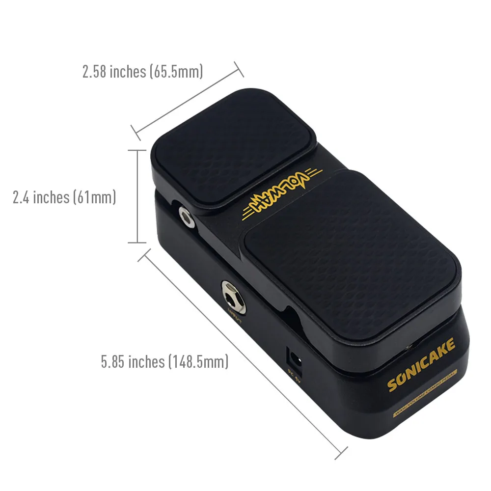 SONICAKE VolWah Active Volume Control & Wah Expression Pedal QEP-01 อุปกรณ์กีตาร์
