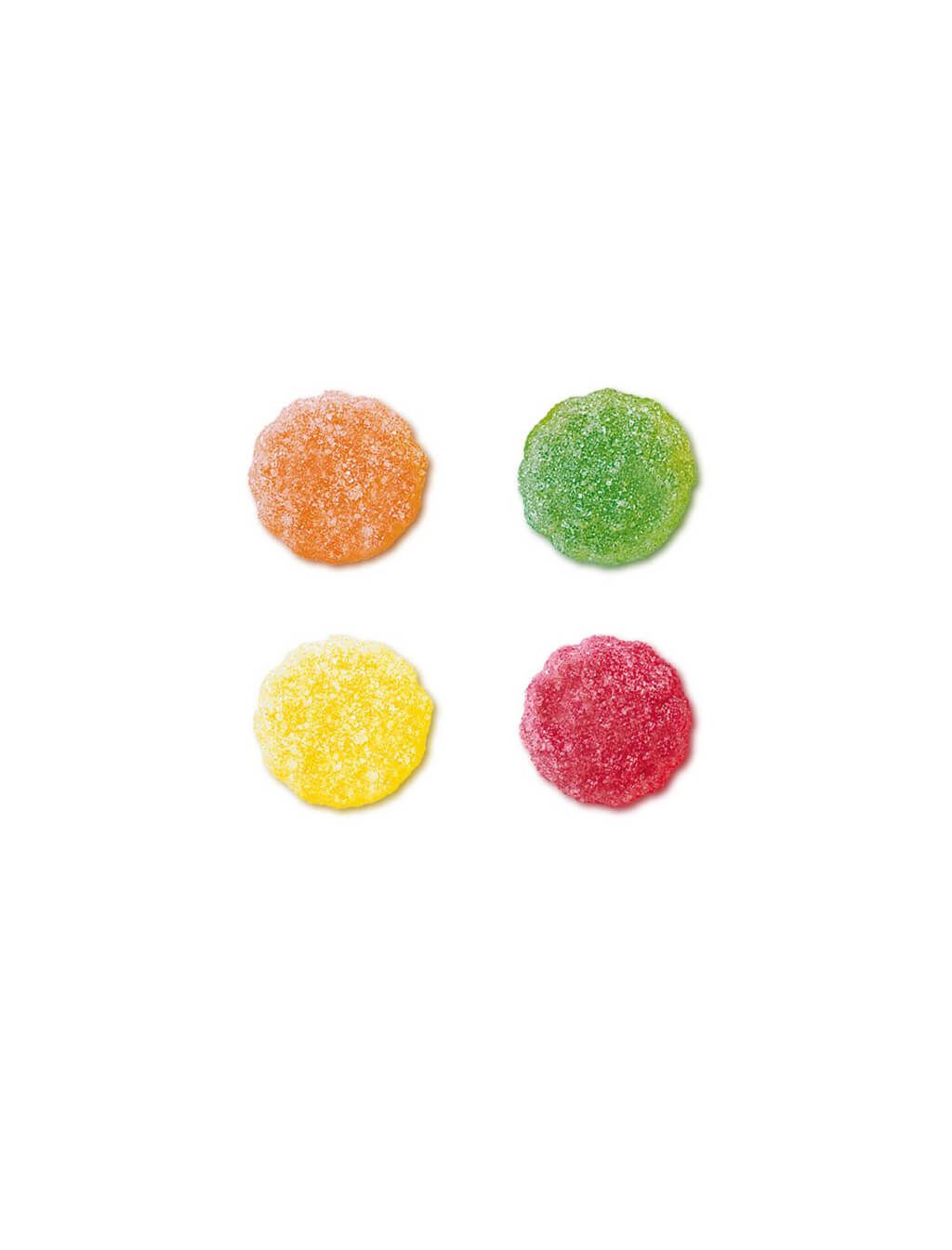 Glassy Sugar Gummies, Gummies em 1 kg Bag, Gummy Free, Gummy Free