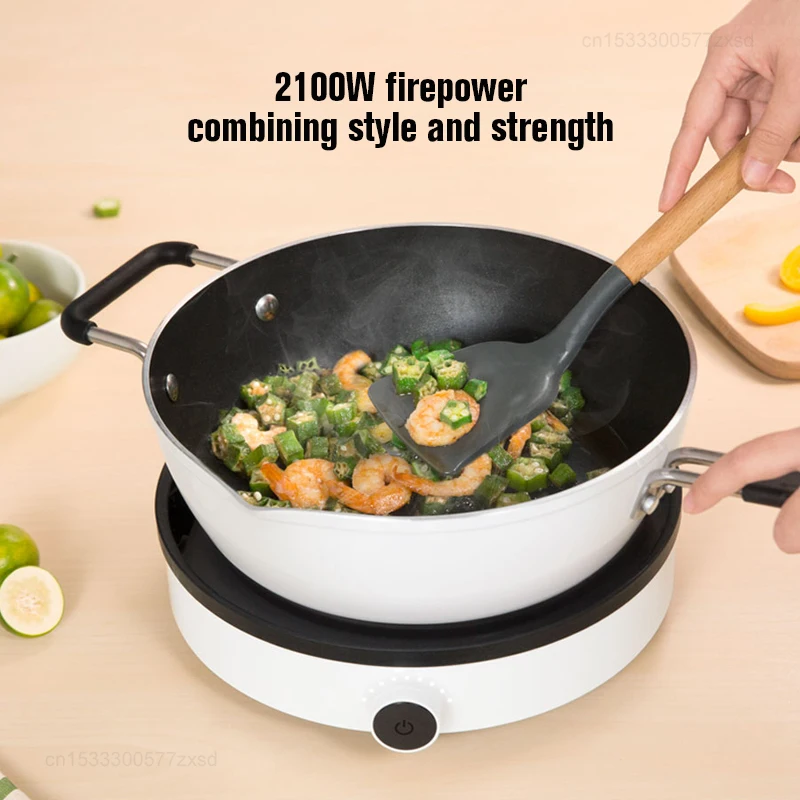 Xiaomi Norma Mijia Fornello A Induzione Youth Edition 2100W Piastra Forno Elettrico Intelligente Regolabile 9 Fornelli Fuoco Piastra di Cottura Caldaia