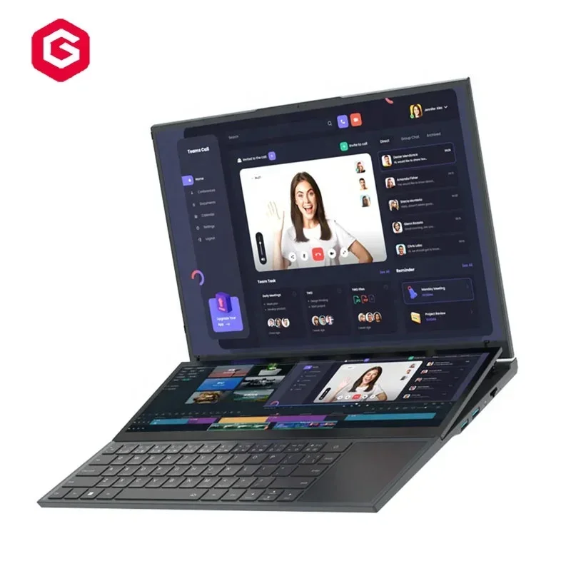 Fabricante Pantalla Dual Nuevo Computadora Portátil Core i7 Computadoras Portátiles para Juegos de 10. a Generación