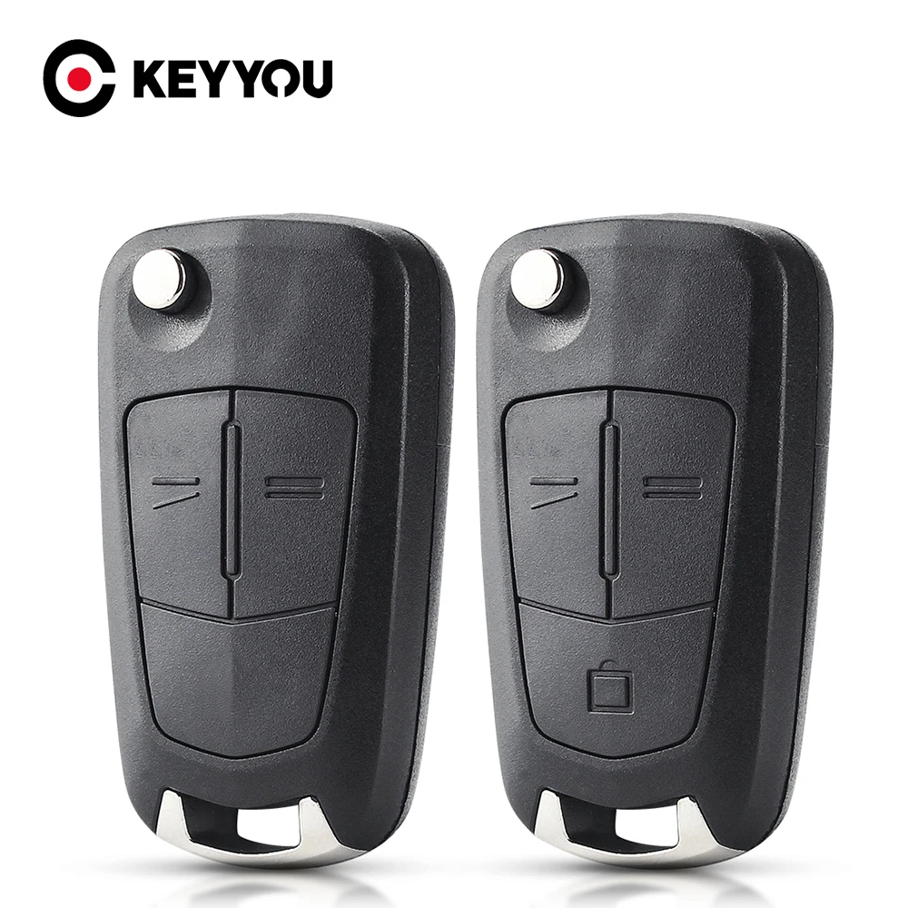 KEYYOU Darmowa wysyłka HU43/ HU100 2/3 BTN Składany kluczyk samochodowy do Opel Vauxhall Astra H Corsa D Vectra C Zafira Astra Vectra Signum