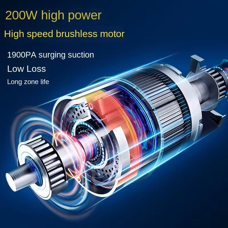 เครื่องดูดฝุ่นในรถยนต์แบบพกพา Xiaomi เครื่องดูดฝุ่นไร้สายแบบไร้สายแบบถือได้เครื่องดูดขนสัตว์เลี้ยง