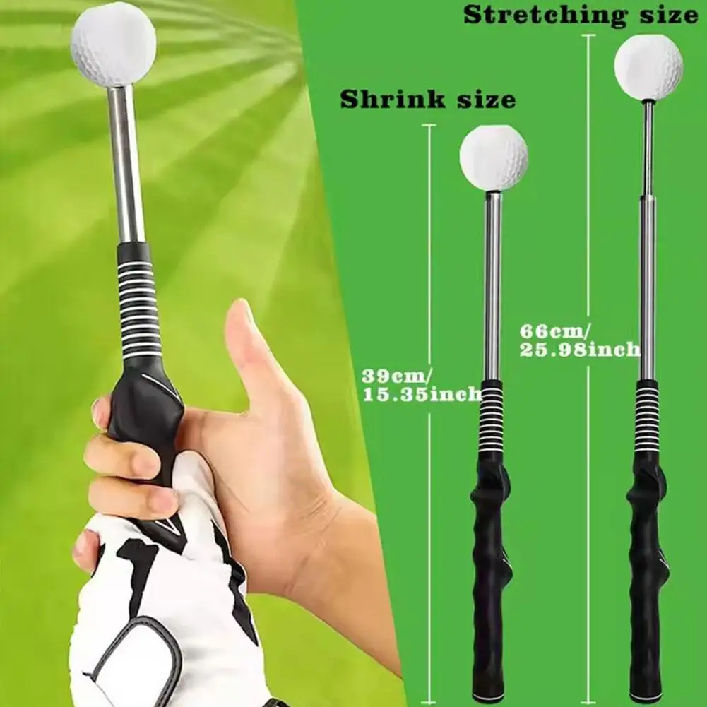 Golf Swing Trainer Beginner Alignment Gesture Correct Wrist Swing Trainer For Grip Strength Practice Stick Training Aids