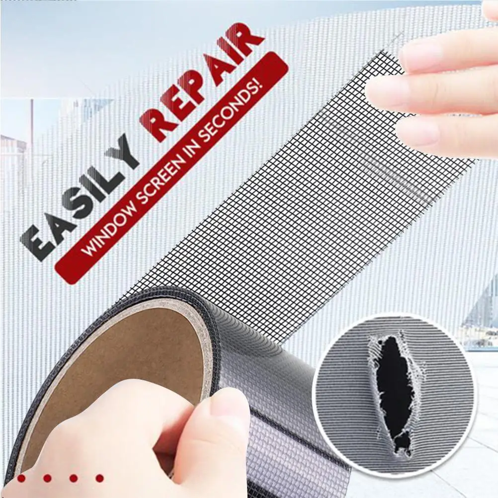 Window Door Mesh Screen Repair Patch Screen Net Patch Sticker For Home Door Window