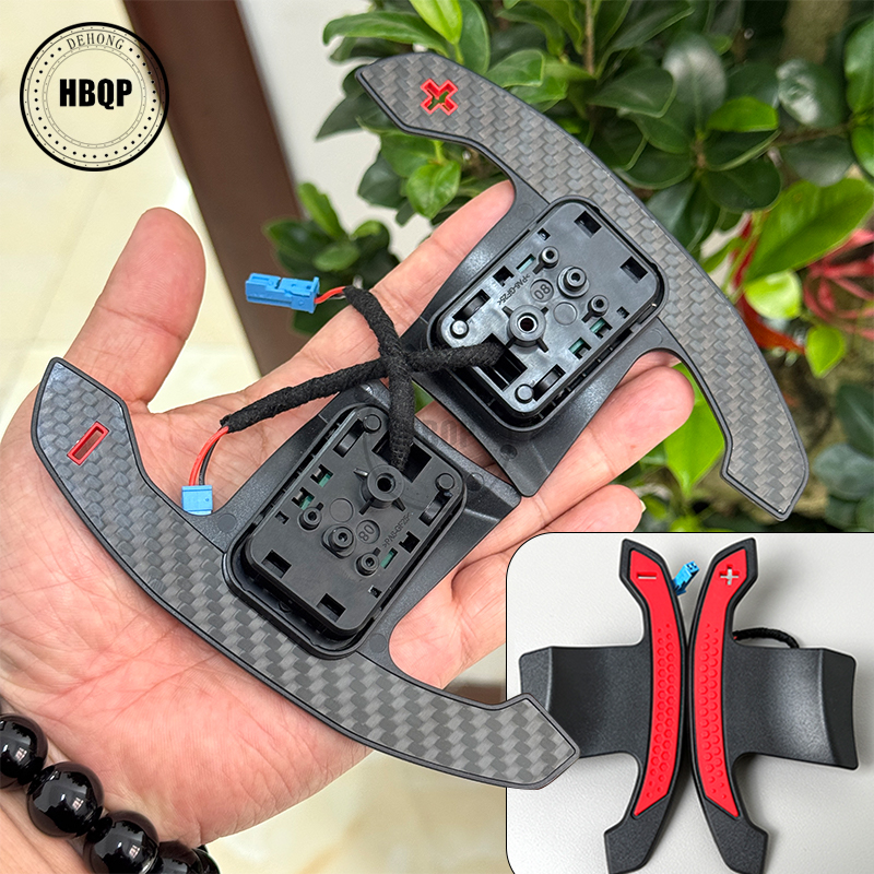 Магнитный карбоновый рычаг переключения передач на рулевом колесе для BMW 1, 2, 3, 4 серии F80 F22 F23 F45 F46 F30, удлинитель переключателя переключения передач