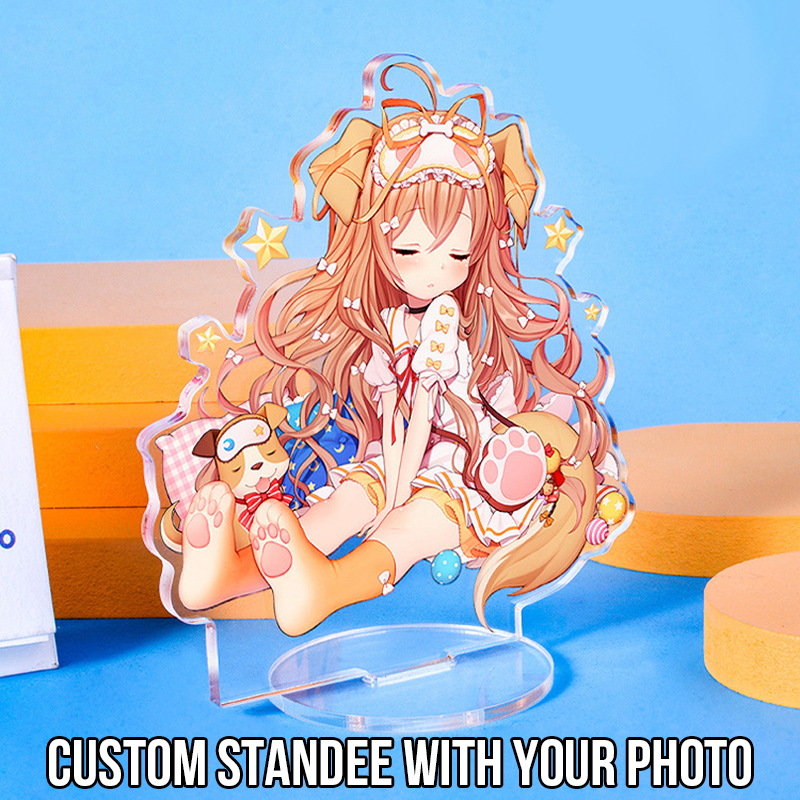 カスタムフィギュアスタンディー透明アクリルスタンド漫画デザインアニメゲームチャームパーソナライズされたデスク飾るモデルキーホルダーギフトファンのため