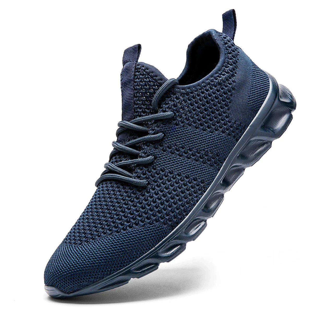 Fujeak Herren-Turnschuhe, atmungsaktive Laufschuhe, leicht, bequem, Freizeitschuhe, klassischer vulkanisierter Schuh, modischer trendiger Mesh-Schuh