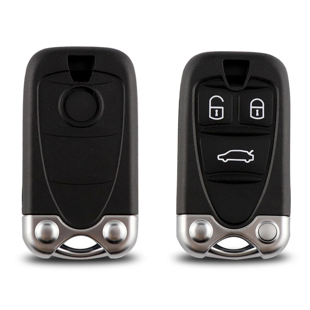 YIQIXIN 3 Buttons Remote Key Smart Car Key Shell Cove Case For Alfa Romeo 159 Brera 156 Spider Replacement Uncut Insert Blade