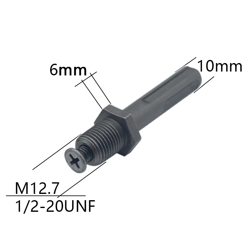 1/2"-20UNF / 3/8''-24UNF Thread Quick Change Adapter For Impact Wrench Conversion SDS-Plus / Hex / Socket Square Female Adapter