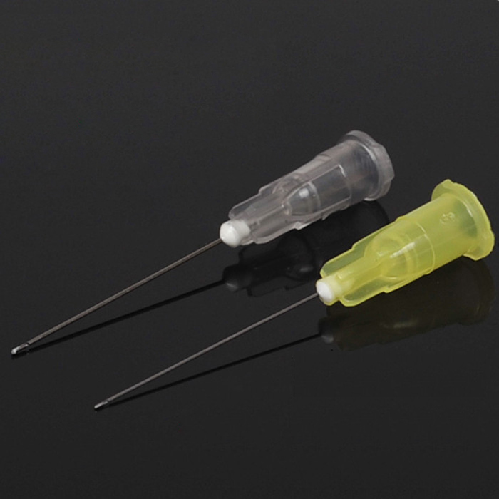 100 ชิ้น/ถุงทันตกรรมเข็มฉีดยาเคล็ดลับ Endo ชลประทาน Root Canal ซักผ้าเข็มเคล็ดลับ 25G/27G/30GA 30G Endo Oral Care ทําความสะอาดฟัน