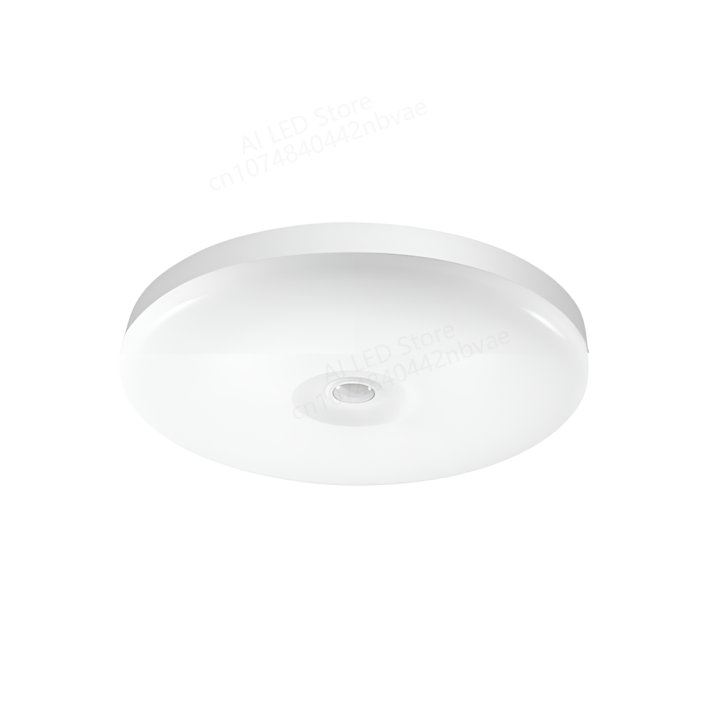 Luces de techo LED con Sensor de movimiento PIR, iluminación inteligente para el hogar, 12W, 18W, 20W, 30W, 40W, lámpara de techo para habitaciones, pasillos, pasillo, 110V, 220V