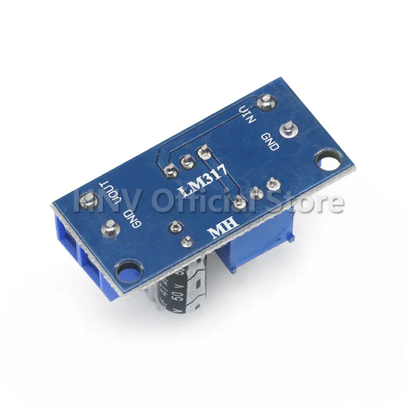 LM317 DC-DC преобразователь понижающий модуль печатной платы линейный регулятор LM317 регулируемый регулятор напряжения источник питания