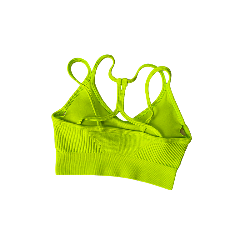 Ropa interior deportiva para mujer, a prueba de golpes, para correr, verano, secado rápido, espalda, fitness, chaleco, entrenamiento profesional, sujetador de Yoga