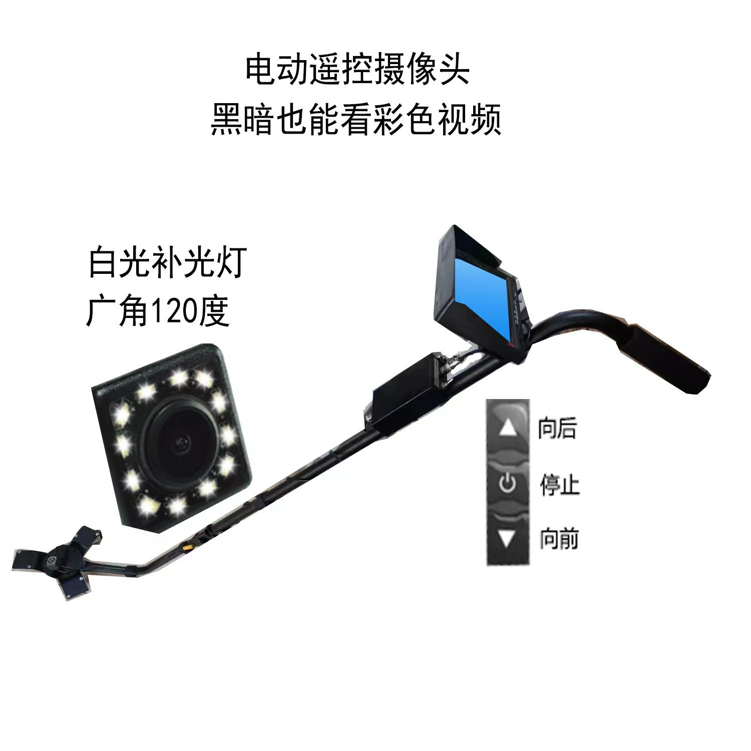 O produto pode ser personalizado. Detector de vídeo sobretudo