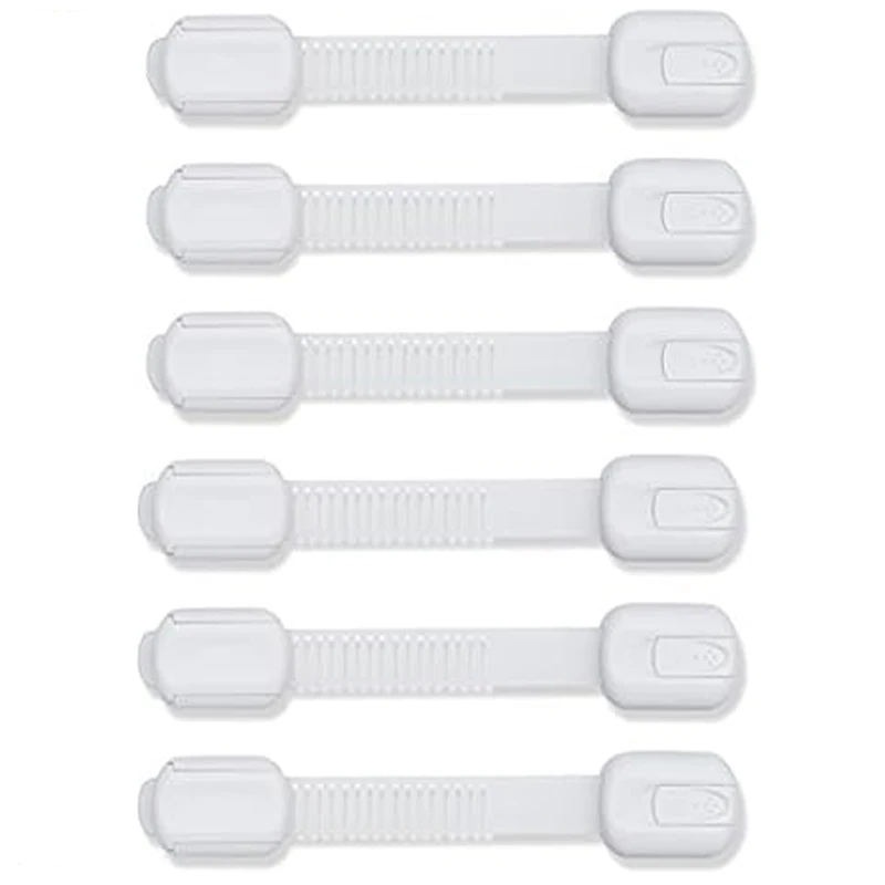 6/10 peças de fechaduras de segurança infantis, adequadas para armários, gavetas, armários, fornos, geladeiras, assentos de armário, portas e vitrines