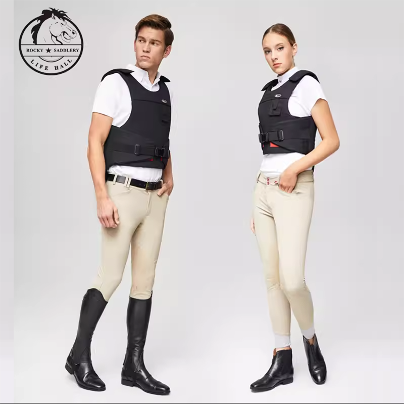 Cavassion Equestrian Armor Männer Frauen Erwachsene verdickte Schutzweste Ritterausrüstung Einteiliges Design