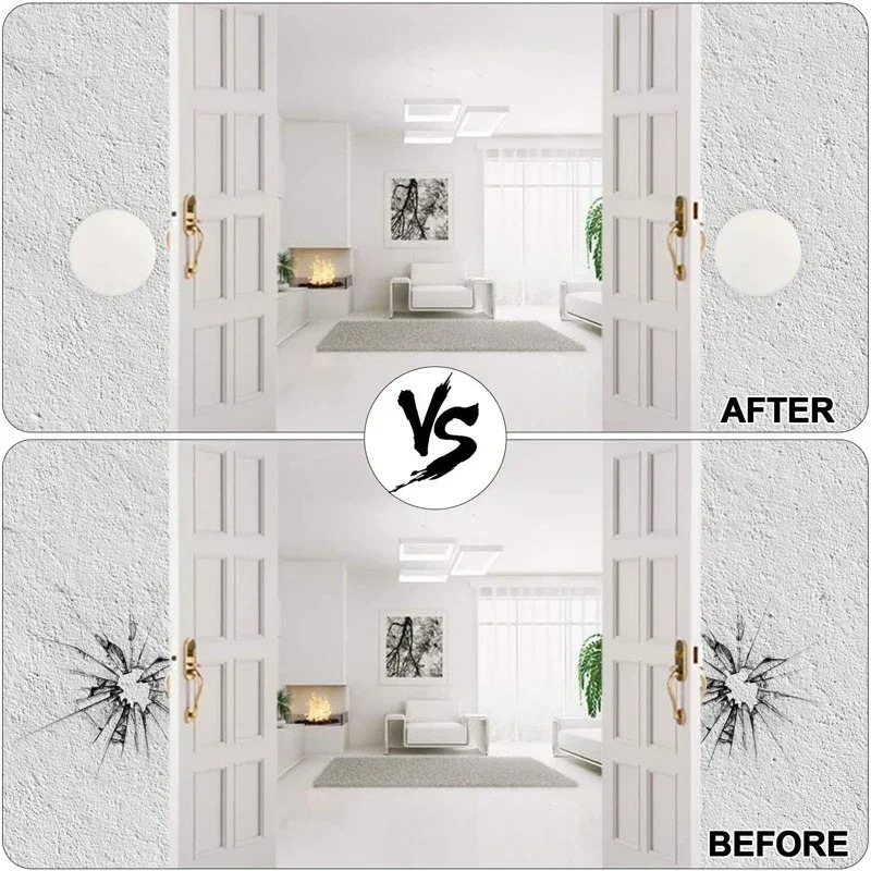 5 pçs batentes de porta silicone maçaneta de parada de porta almofada decoração para casa tapete de proteção de parede melhoria de hardware