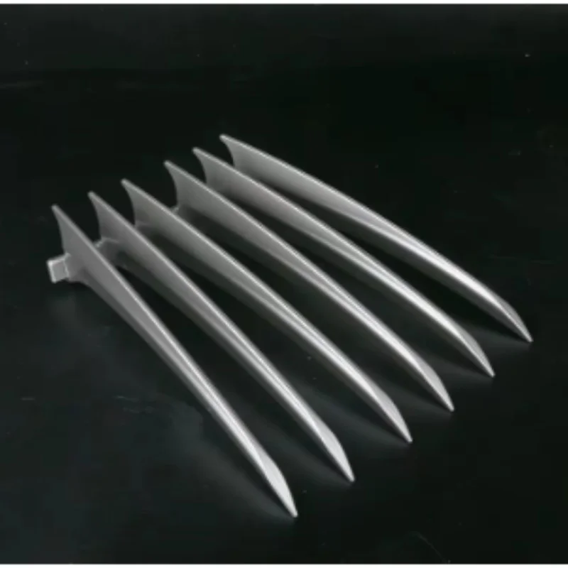 Garras de lobo de plástico realista para Cosplay, superhéroe James Howlett A Prueba de roturas, garra de Lobo, accesorios de fiesta de Halloween, 25cm, nuevo