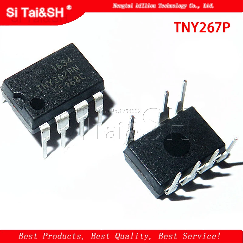 TNY267PN TNY267P TNY267 DIP-7 LCD 용 검정색 플라스틱 보호 케이스 10 개/몫
