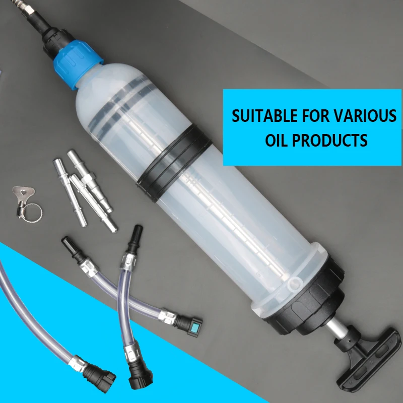 Brandstof Luchtpomp Vullen Spuit Overdracht, Automotive Brandstof Extractie Handpomp Dispenser Universele Auto Olie Vloeistof Extractor