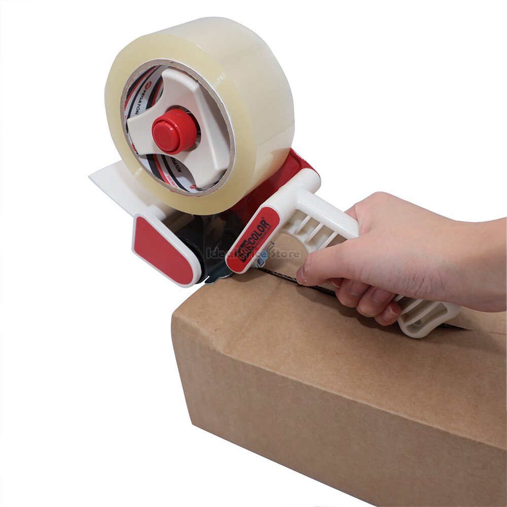 Pack de 6 o 12 Rollos Cinta Embalar 48MMx100M Transparente Fuerte y Adhesiva para Cajas y Paquetes