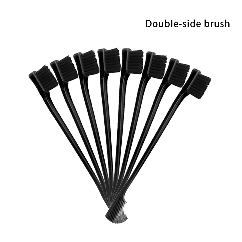 Conjunto de kit de instalação de peruca, 7 peças, hd, tampas de peruca, cola e removedor, faixa de derretimento para renda frontal, bastão de cera com escova de borda