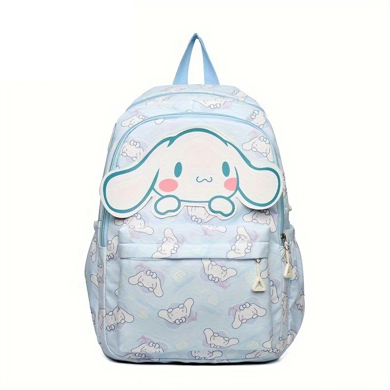 Zestaw plecaków z serii Cinnamoroll, tornister z kreskówek Anime, plecak na co dzień o dużej pojemności, plecak podróżny dla dzieci studenckich