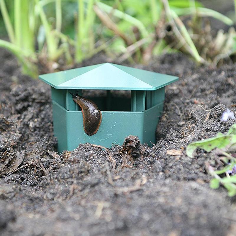 Snail Traps Eco-Friendly to Catch Slug Snail Catcher Garden Farm Protector Slug House Pests Reject Pest Repeller Snail Trap
