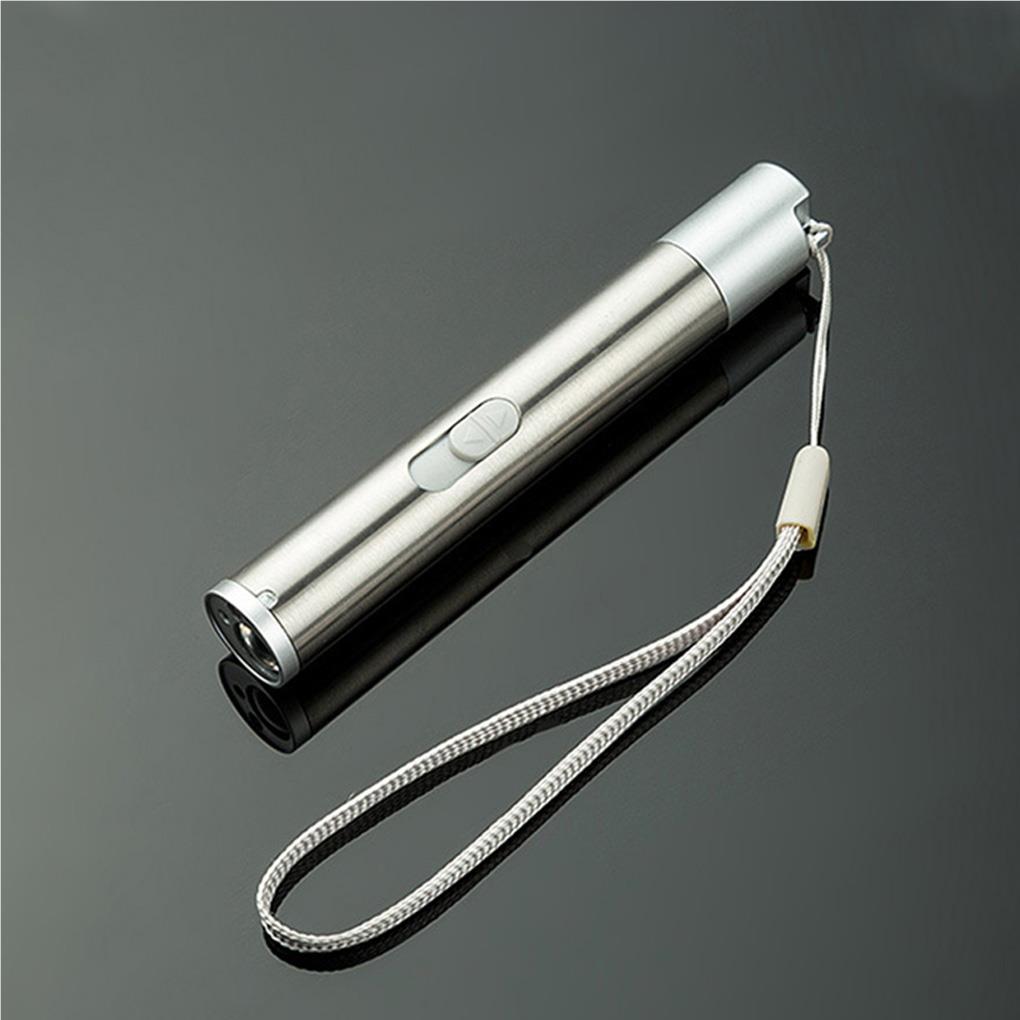 Con Trỏ Sạc USB Sạc 3 Trong 1 Đèn Hồng Ngoại Đa Chức Năng UV Giảng Dạy Chiếu Sáng Quà Tặng Huấn Luyện Thú Cưng